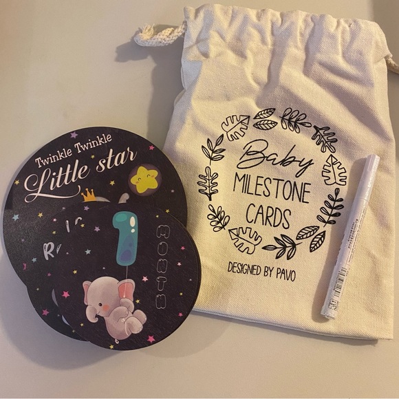 Baby Milestone Disks - Picture 1 of 6